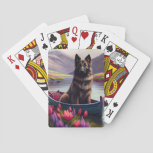 Belgisk vallhund på paddel: Ett naturskönt äventyr Casinokort