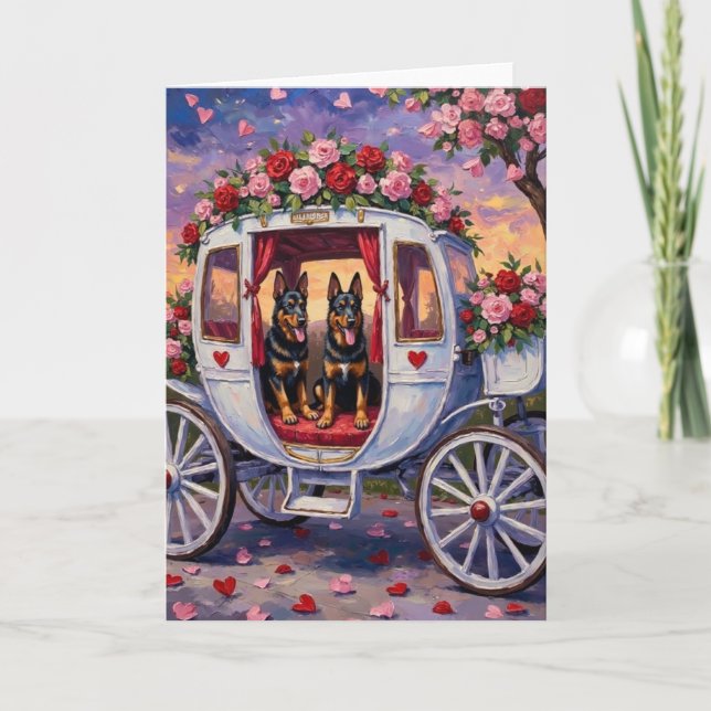 Belgisk vallhund valentin kort (Framsida)