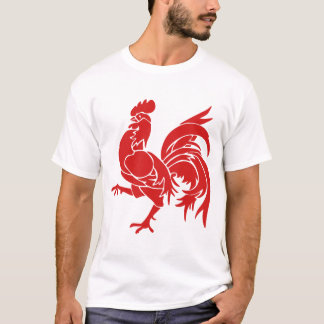 Belgisk Vallonisk Tupp T Shirt