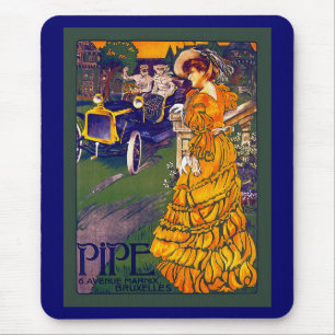 Belgiska Art nouveau Automobile Ad Musmatta