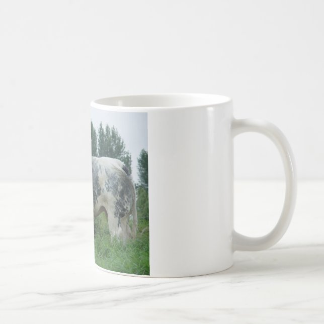 Belgiska blått för ko kaffemugg (Höger)