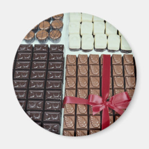 Belgiska choklader magnet