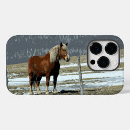 Belgiska draghästen i Paddock Cell Phone Case II