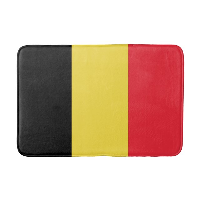 Belgiska Flagga Badrumsmatta (Framsidan)