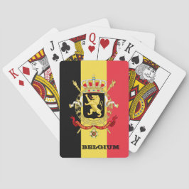 Belgiska Flagga, belgiska spelkort