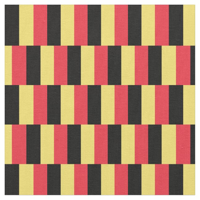 Belgiska Flagga & Belgiska Trendiget Fabric/mode Tyg (Närbild)