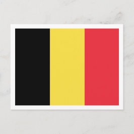 Belgiska Flagga, Flagga Belgien Vykort