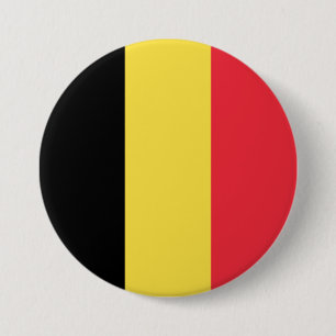 Belgiska Flagga Knapp