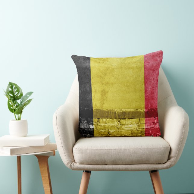 Belgiska flagga kudde (Stol)