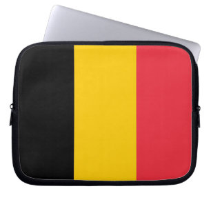Belgiska Flagga Laptop sleeve