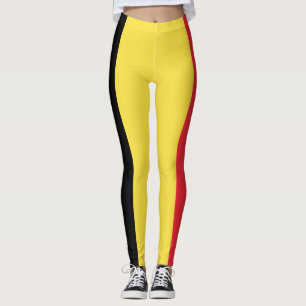 Belgiska Flagga Leggings