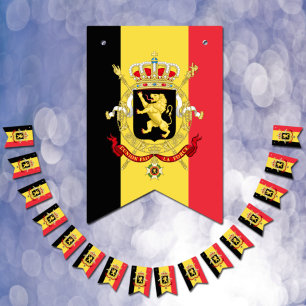 Belgiska Flagga & Party Belgiska banderoller / Brö