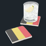 Belgiska Flagga Stenunderlägg<br><div class="desc">Detta mönster är utmärkande för Belgiens flagga (officiellt Konungariket Belgien), som är ett land i Westerna Europa. Belgien gränsar av Nederländerna norrut, Tysklant till öster, Luxemburg sydost, Frankrike sydväst och Nordsjön nordväst. Belgiens största stad och huvudstad är Bryssel. Andra större städer i Belgien är Antwerpen, Brygge, Charleroi, Gent, Leuven, Liège...</div>