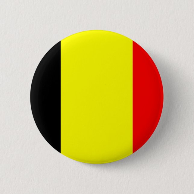 Belgiska flaggan knapp (Framsida)