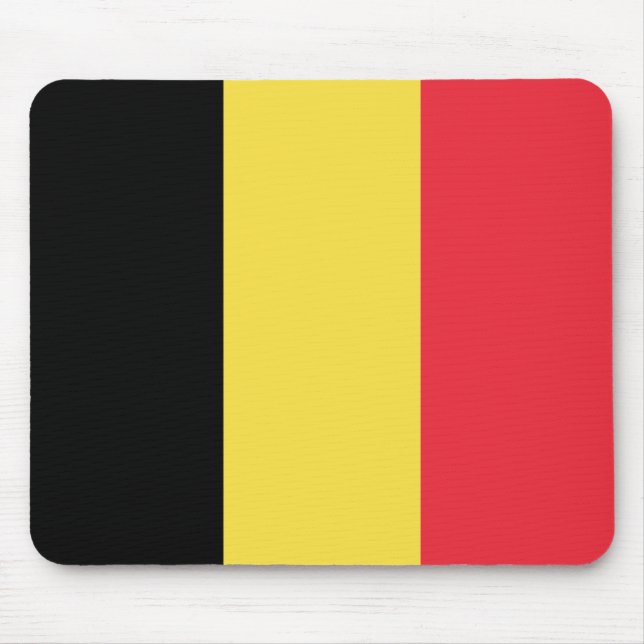 Belgiska flaggan musmatta (Framsidan)