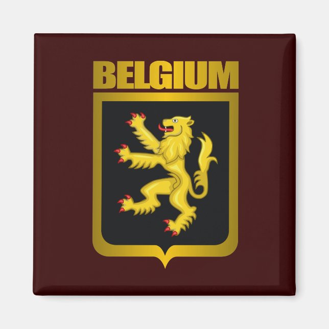 ’Belgiska Guld’ Magnet (Framsidan)