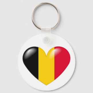 Belgiska hjärtnyckelringen - Coeur belge Nyckelring