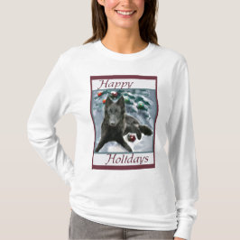 Belgiska julgåvor för Sheepdog T-shirt