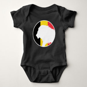 Belgiska Lejona belgiska Flagga T Shirt