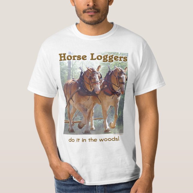 Belgiska Loggers Tee Shirt (Framsida)