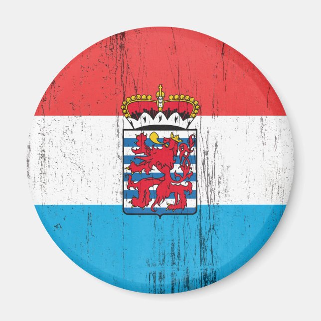 Belgiska Luxemburg Magnet (Framsidan)