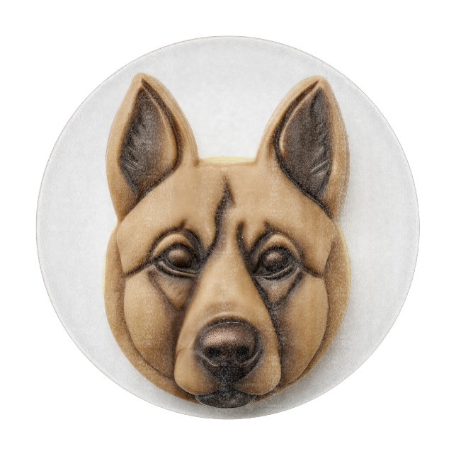 Belgiska Malinoi Hund 3D Inspired (Framsidan)