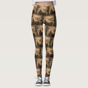 Belgiska Malinoi-julfesten Voyage Leggings