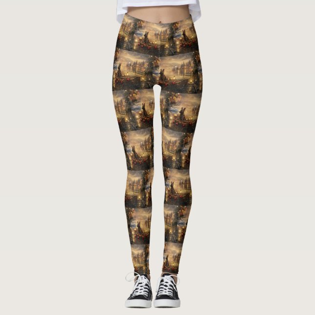 Belgiska Malinoi-julfesten Voyage Leggings (Framsida)