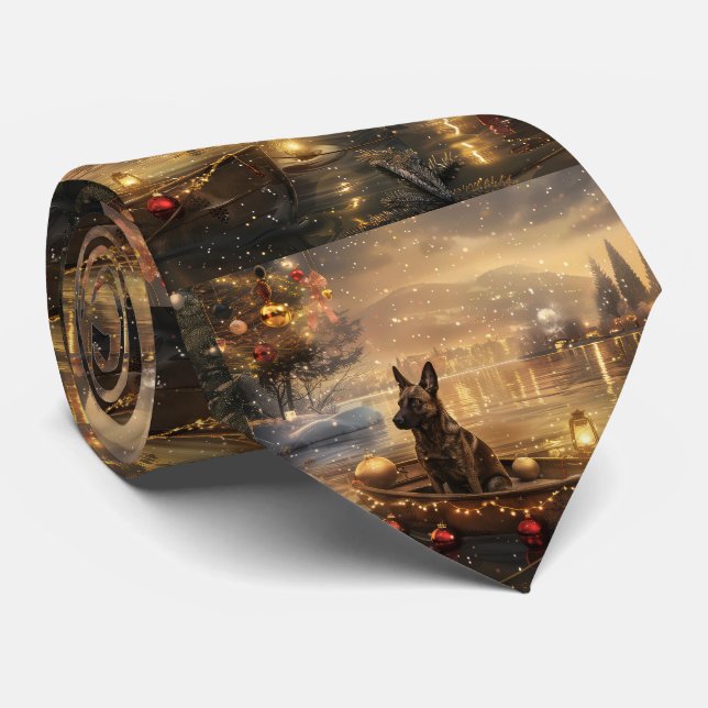 Belgiska Malinoi-julfesten Voyage Slips (Rullad)