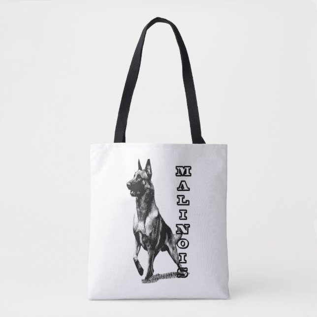 Belgiska Malinois är den bästa Tygkasse (Framsida)