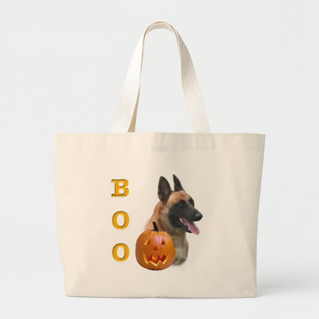 Belgiska Malinois Boo Jumbo Tygkasse (Framsidan)