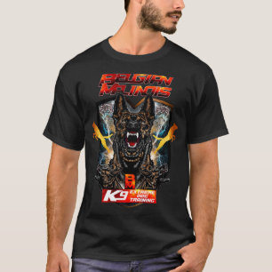Belgiska Malinois ELITE Extreme Hund utbildad T Shirt