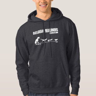 Belgiska Malinois Evolution Hoodie