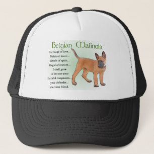 Belgiska Malinois-gåvor Keps