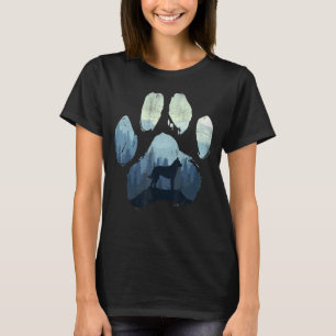 Belgiska Malinois Hund-bergen vid Pappa vid Mamma T Shirt