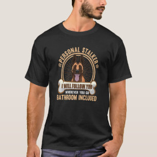 Belgiska malinois Hund för belgisk malinois Owner T Shirt
