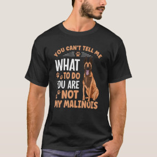 Belgiska malinois Hund för belgisk malinois Owner  T Shirt