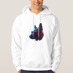 Belgiska Malinois Hundar belgisk Malinoiss Hoodie