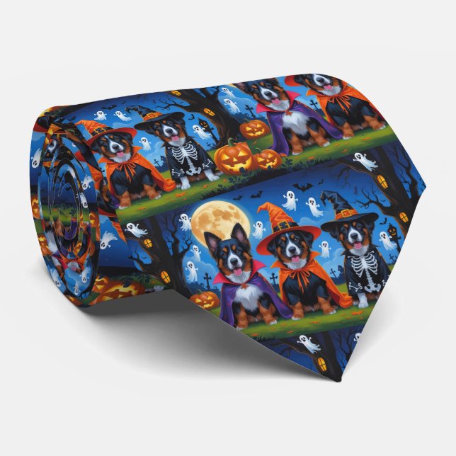 Belgiska Malinois Hundar Pumpkin Halloween Funny Slips (Rullad)