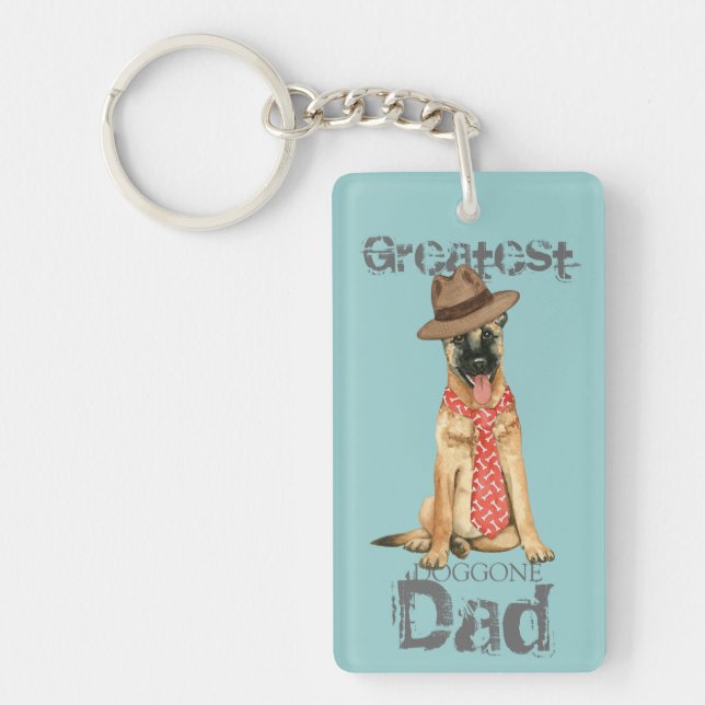 Belgiska Malinois Pappa (Framsidan)
