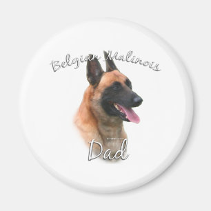 Belgiska Malinois Pappa 2 Magnet