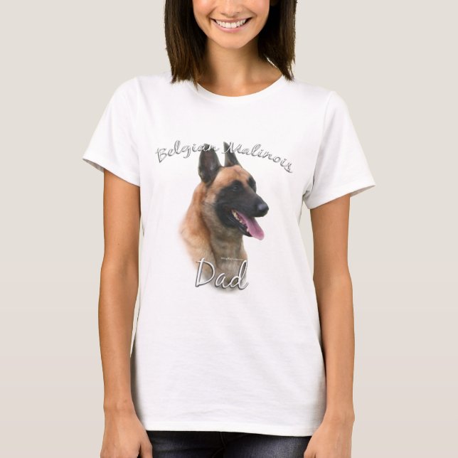 Belgiska Malinois Pappa 2 Tröja (Framsida)