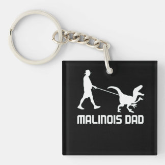 Belgiska Malinois Pappa Dinosaur Funny Gift to Hus