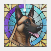Belgiska malinois ’Stached Glass’