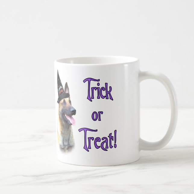 Belgiska Malinois Trick Kaffemugg (Höger)