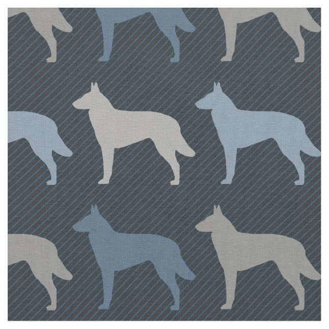 Belgiska Malinois Tyg (Närbild)