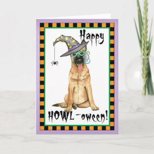 Belgiska Malinois Witch Kort