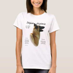 Belgiska Malinoishistorien; allt om Malinois Tee Shirt