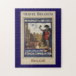 Belgiska reseaffischer (1923) pussel