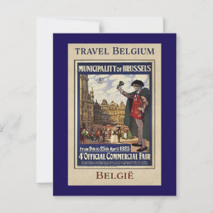 Belgiska reseaffischer (1923) vykort